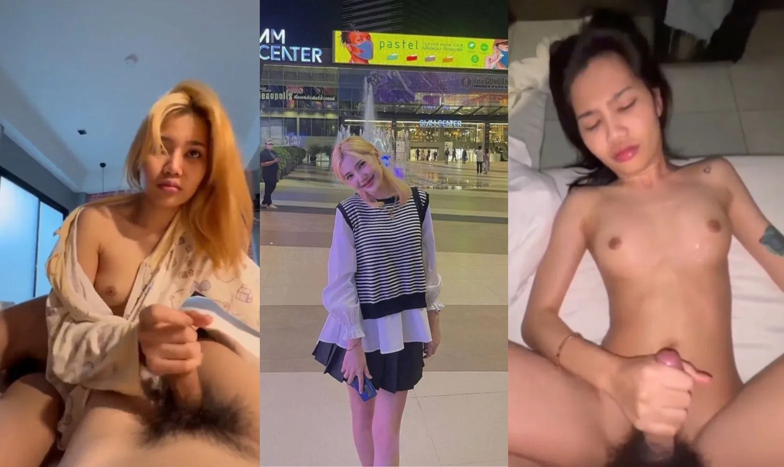 คลิปหลุดทางบ้าน นักศึกษาใจแตก เช้าๆเงี่ยนจัด ดูดควยให้ผัวเสร็จ โดนจับซอยหีเย็ดกันอย่างมันส์